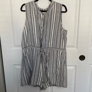 Stripped Jumpsuit